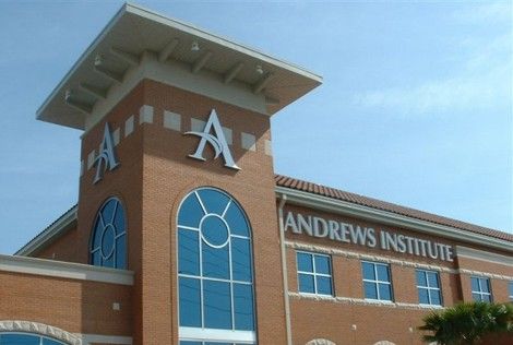 Andrews Institute Exterior Channel Letters Signage