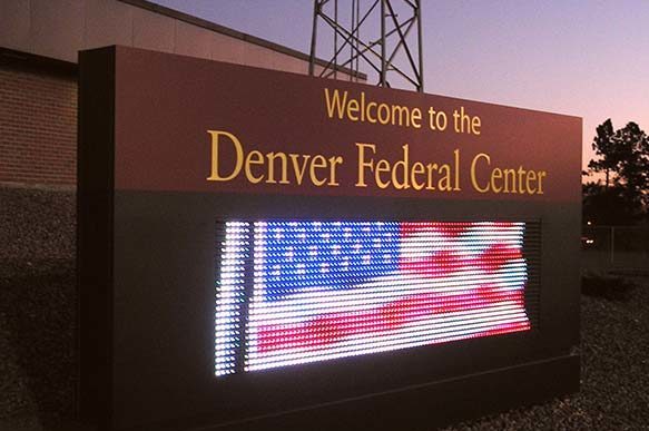 Denver Federal Center-LED Message Center