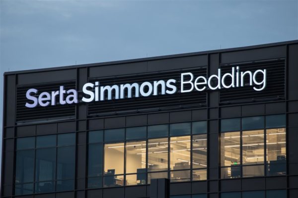 Serta Simmons Coporate Channel Letters