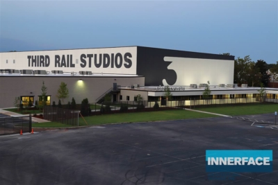 Third Rail Studios Corporate Exterior Signage Third Rail Studios Corporate Exterior Signage