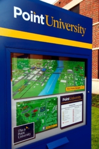 Point University Exterior Digital Directory