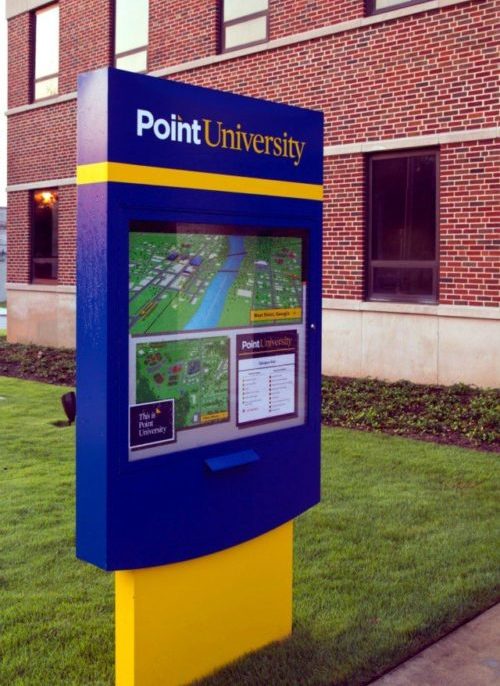 Point University Exterior Digital Directory