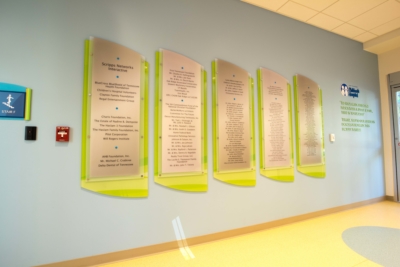 East Tennessee Children’s Hospital Interior Signage East Tennessee Children's Hospital Interior Signage
